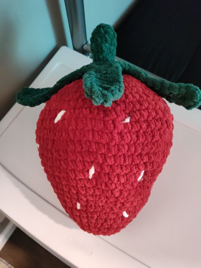 Giant Strawberry Plush