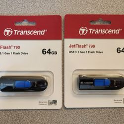 Transcend JetFlash 790 USB 3.1 Flash Drive 64GB