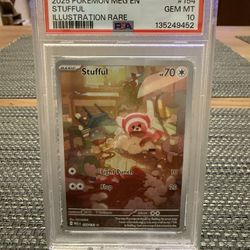 Pokemon Mega Evolutions PSA 10 Stufful