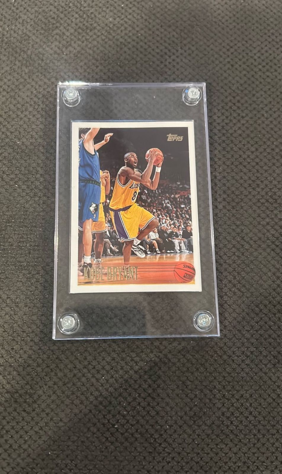 Lakers Kobe Bryant Rookie Card Centered