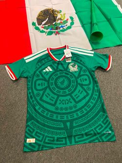 Bandera y playera de México