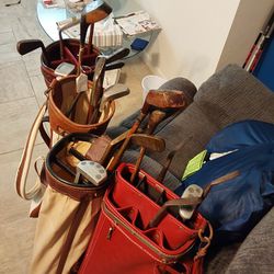 100 Year Old Hickory Golf Sets