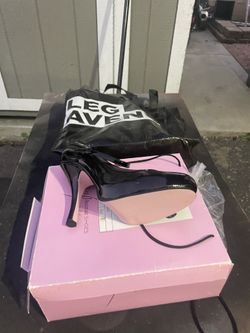 Leg Ave Black Mary Janes