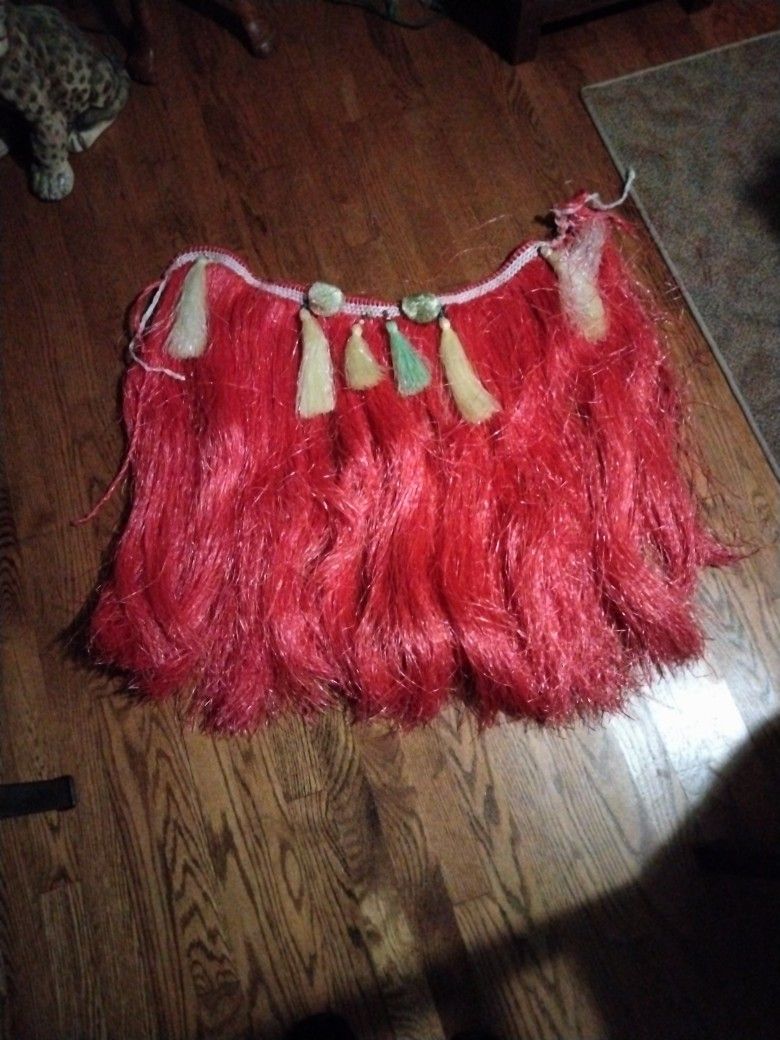 Hula Grass Skirt. Halloween Costume