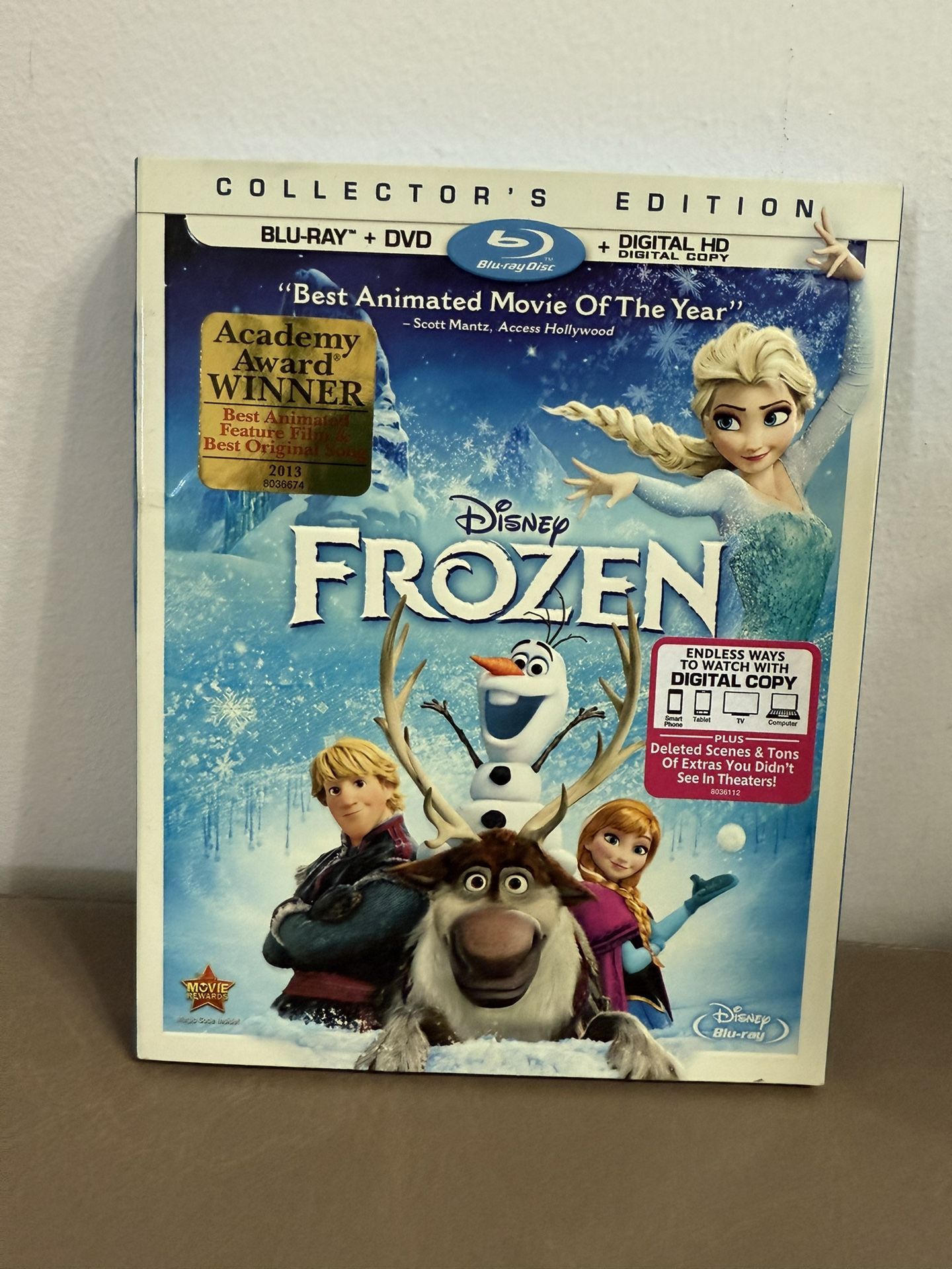 Frozen Bluray