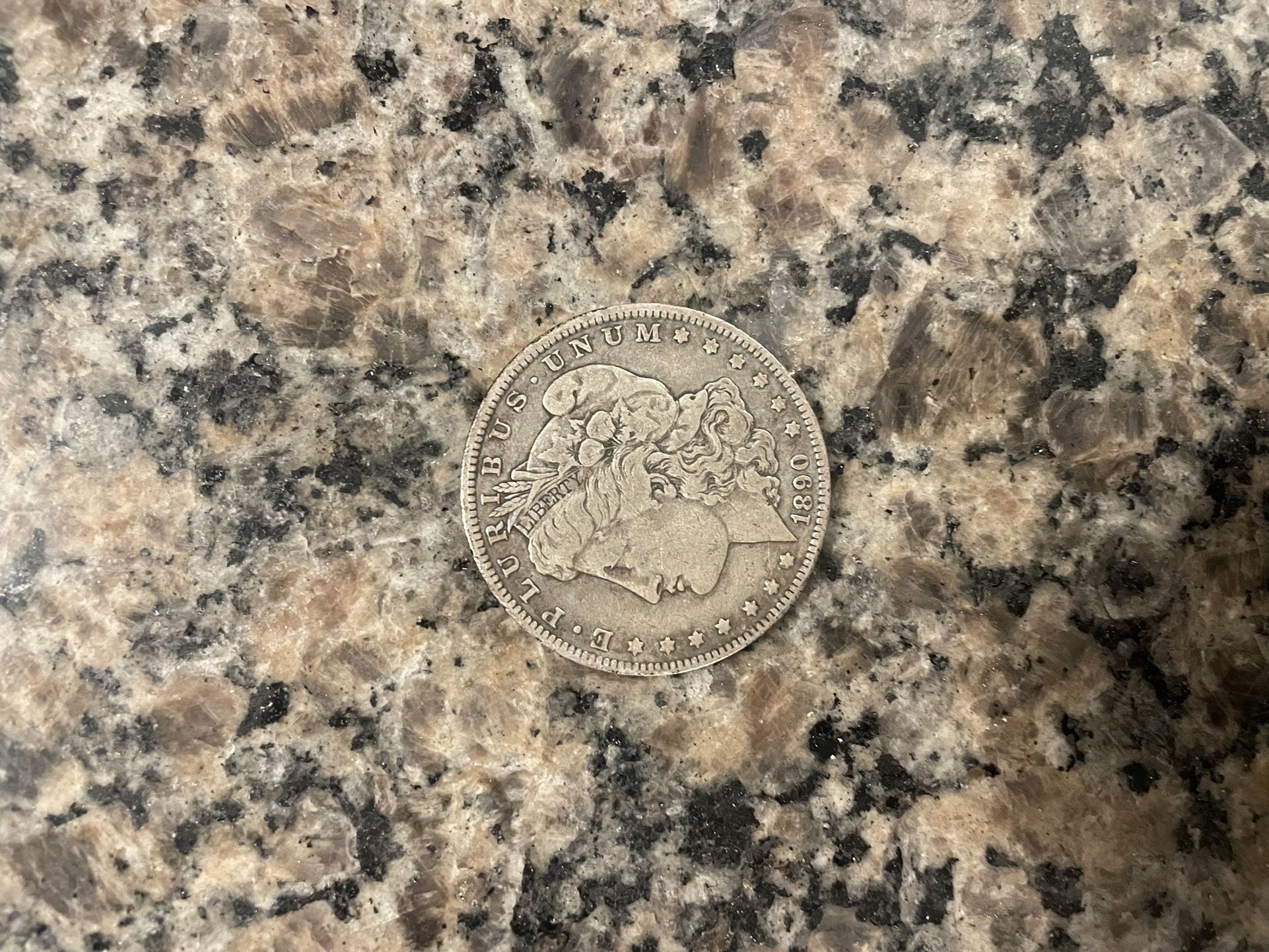 1890-O Morgan Silver Dollar 