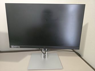 Monitor, desktop computer, keyboard