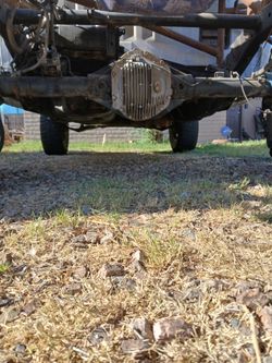 Factory rear end diff
