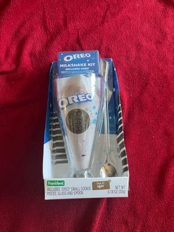 Oreo Glass with Spoon