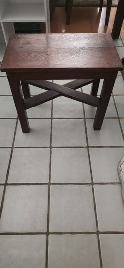 Small Wooden Side Table