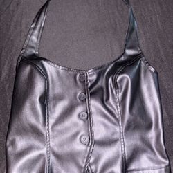 Small Leather Top Worn 1x