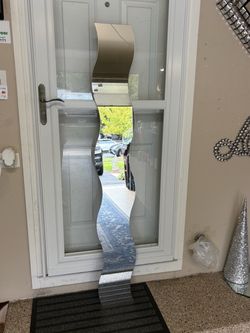 Tall Wavy Mirror 63”x8”