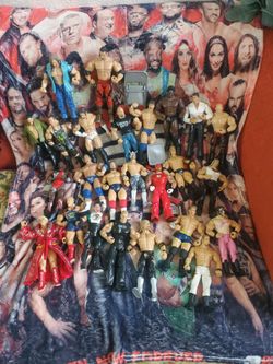 WWE action figure Lot 20+ Bautista Guerrero HHH Edge CM Punk 2003-2006