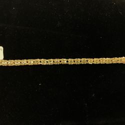 14KT Byzantine Turkish Bracelet 38837-1