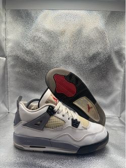 Air Jordan 4 white cement GS 2012