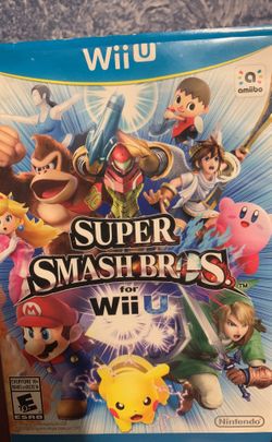 Super smash bros Wii U