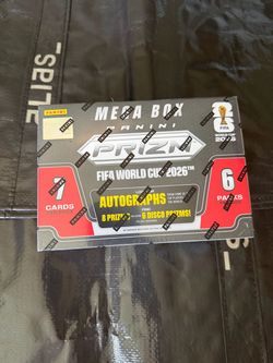 Panini Prizm FIFA World Cup 2026 Mega Box