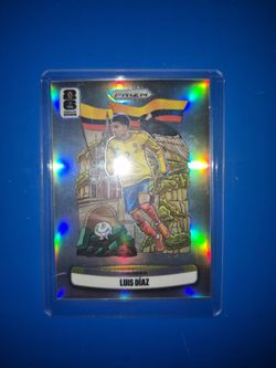 Luis Diaz 2026 Panini Prizm World Cup National Landmarks SSP Colombia -ULTRA RARE INSERT