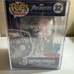 Funko Pop! Art Series Captain America #32