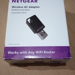 Netgear USB Dual Band AC Wifi Adapter