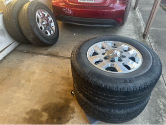 Chevy 2500 rims and tires