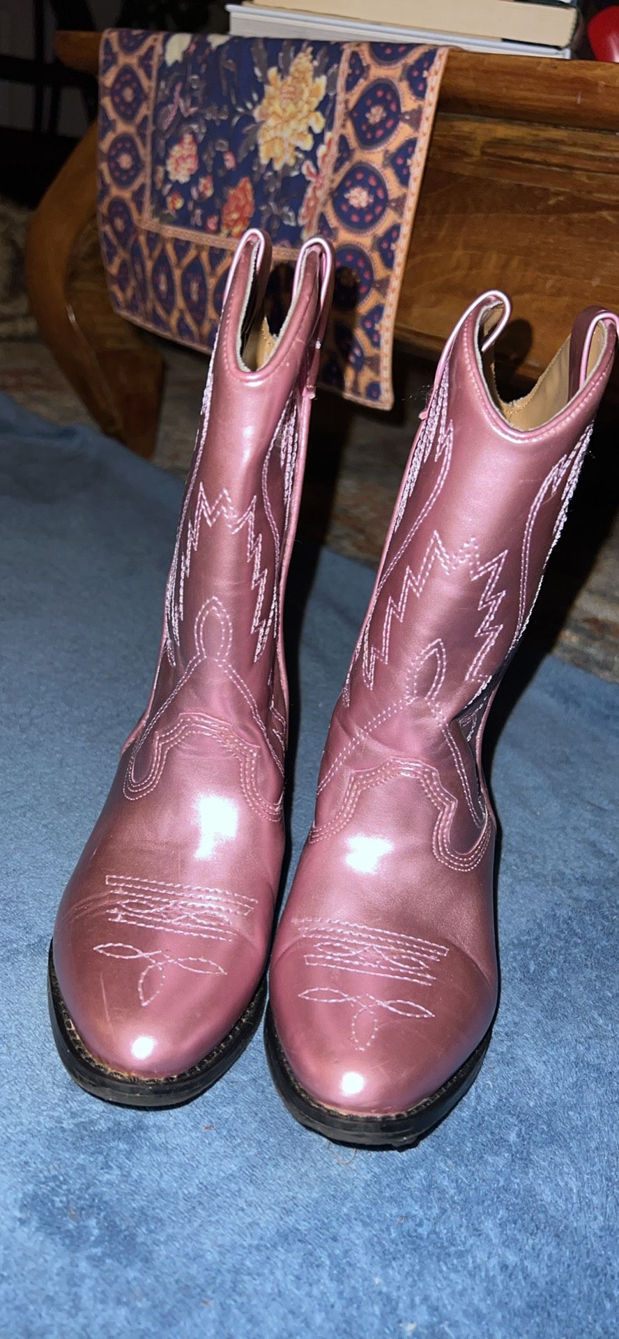Girls Nordstrom Cowboy Boots Sz 12