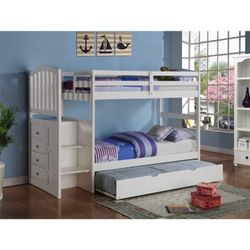 Brand New Twin And Twin/Full Bunk Beds Take Home Now With $39 Down 