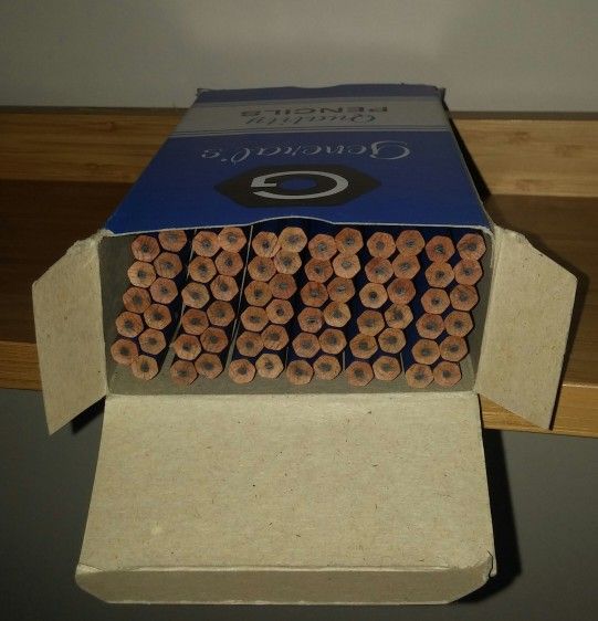 General's Semi-Hex #497 F Drawing Pencils/6 Dozen