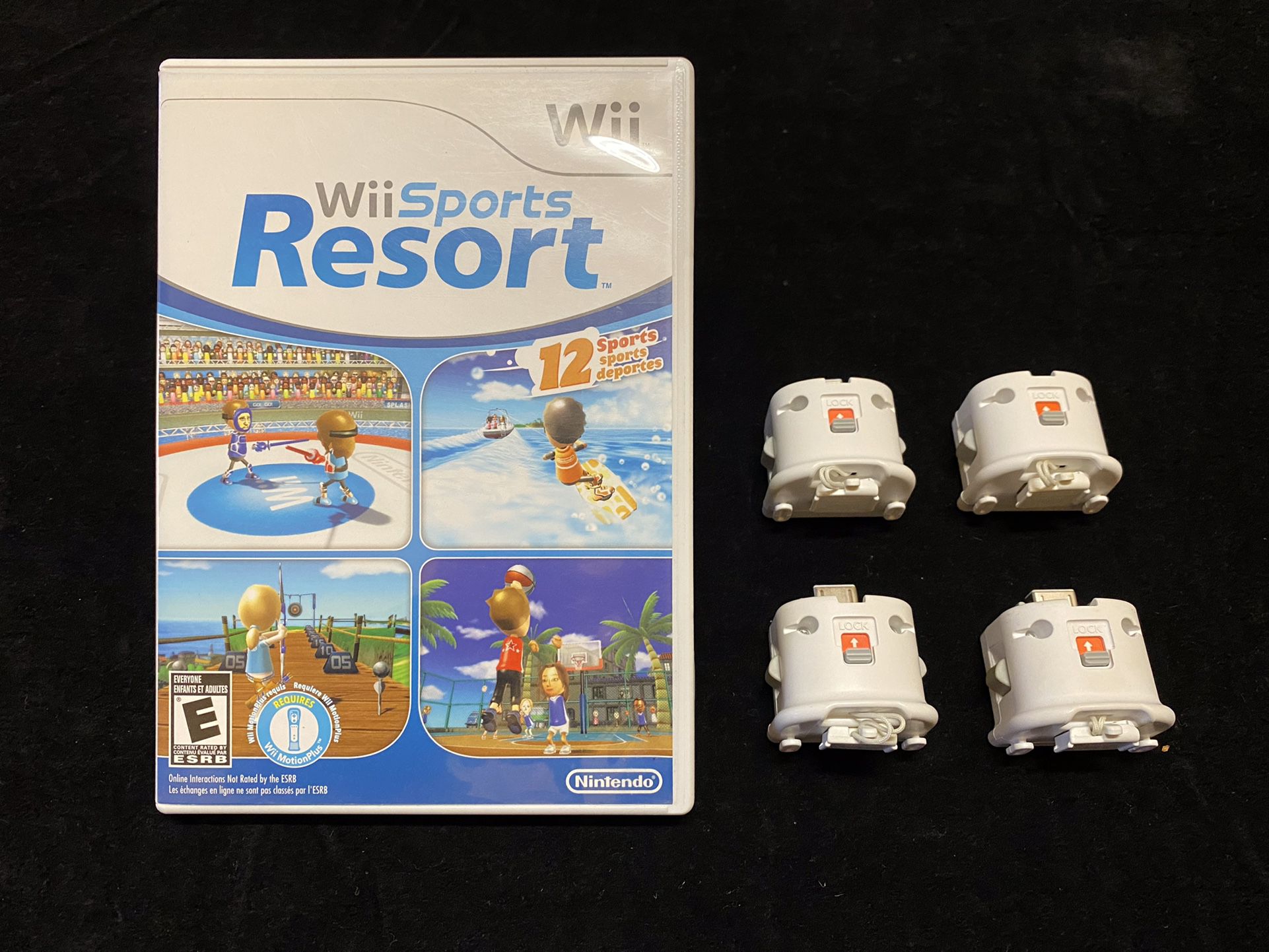 Wii Resort & Motion Plus Attachments - PRICE FIRM