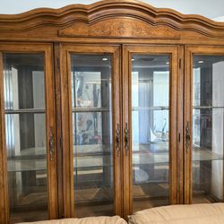 Bernhardt China Cabinet Hutch 