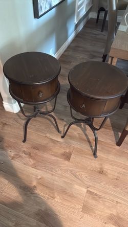 Two little tables