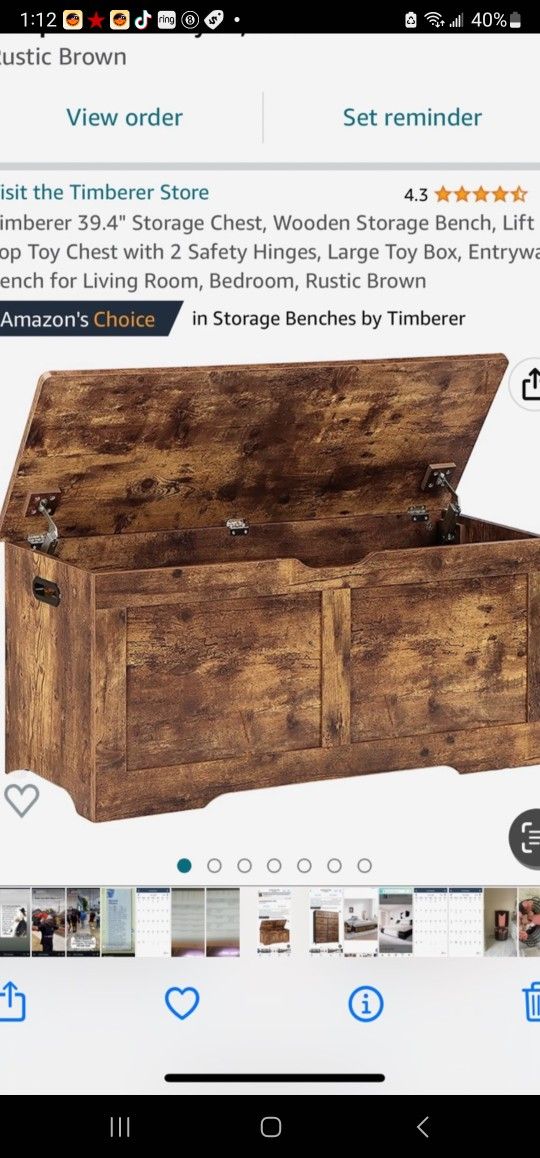 3 Piece Set . Toy Chess Box Dresser And Bed Frame