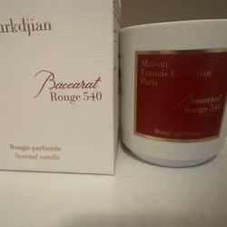 Baccarat Candle Empty 