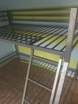 Kids Bunk Bed Metal Frame