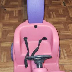 Pink Push Car