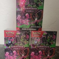 Pokémon TCG Shrouded Fable Booster Bundle Box Factory Sealed 6 Packs