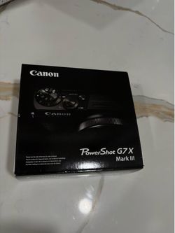 Canon G7 X Mark III Silver