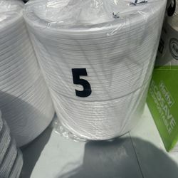 200ct Plastic Plates $5 