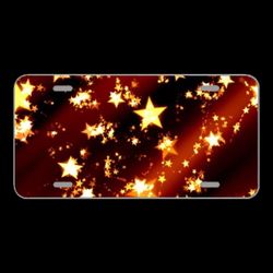 License Plare Novelty Car Front Star Christmas Christmas Decoration