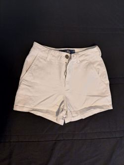 White Holister shorts