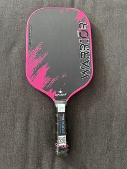 NEW Diadem Warrior Pickleball Paddle - Pink/Black