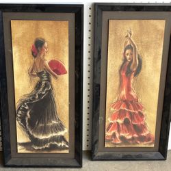 Spanish Dancers Cuadros  Españoles