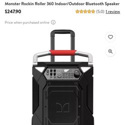 MONSTER  ROCKIN ROLLER SPEAKER 