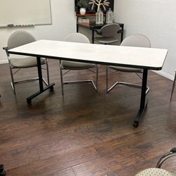 Heavy Duty Moveable Conference Office Table