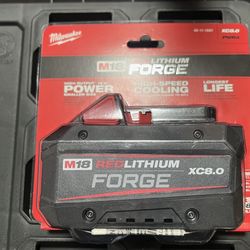 Milwaukee M18 18v REDLITHIUM FORGE XC Ah Battery Pack