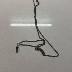 Moldavite  Sterling Silver necklace