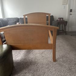 Solid wood Bed Frame Twin Or Twin XL42x75