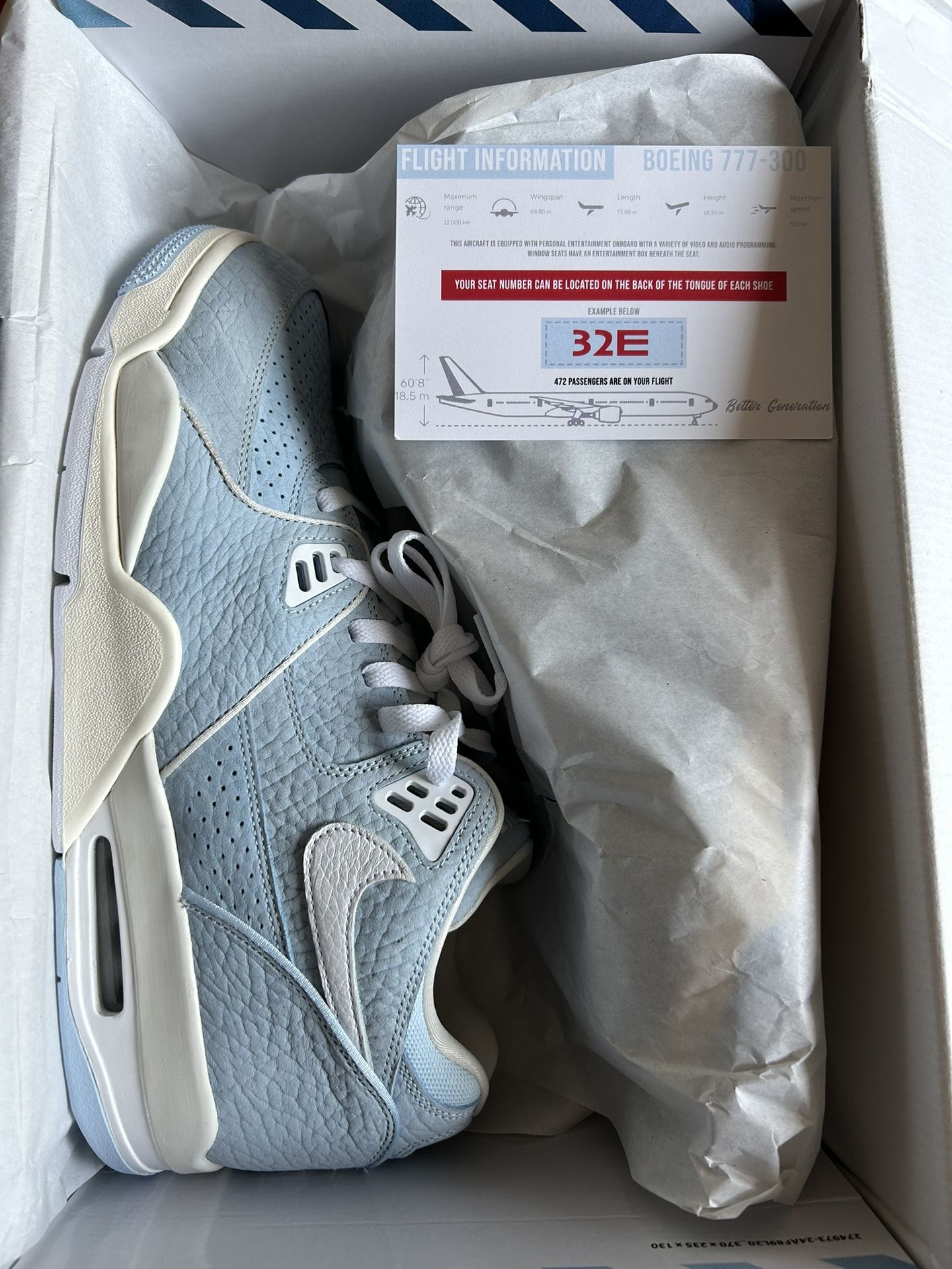 Nike Air Flight 89 Low PE PJ Tucker Sky Blue