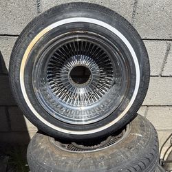Lowrider rims/wheels 4 tires/rims