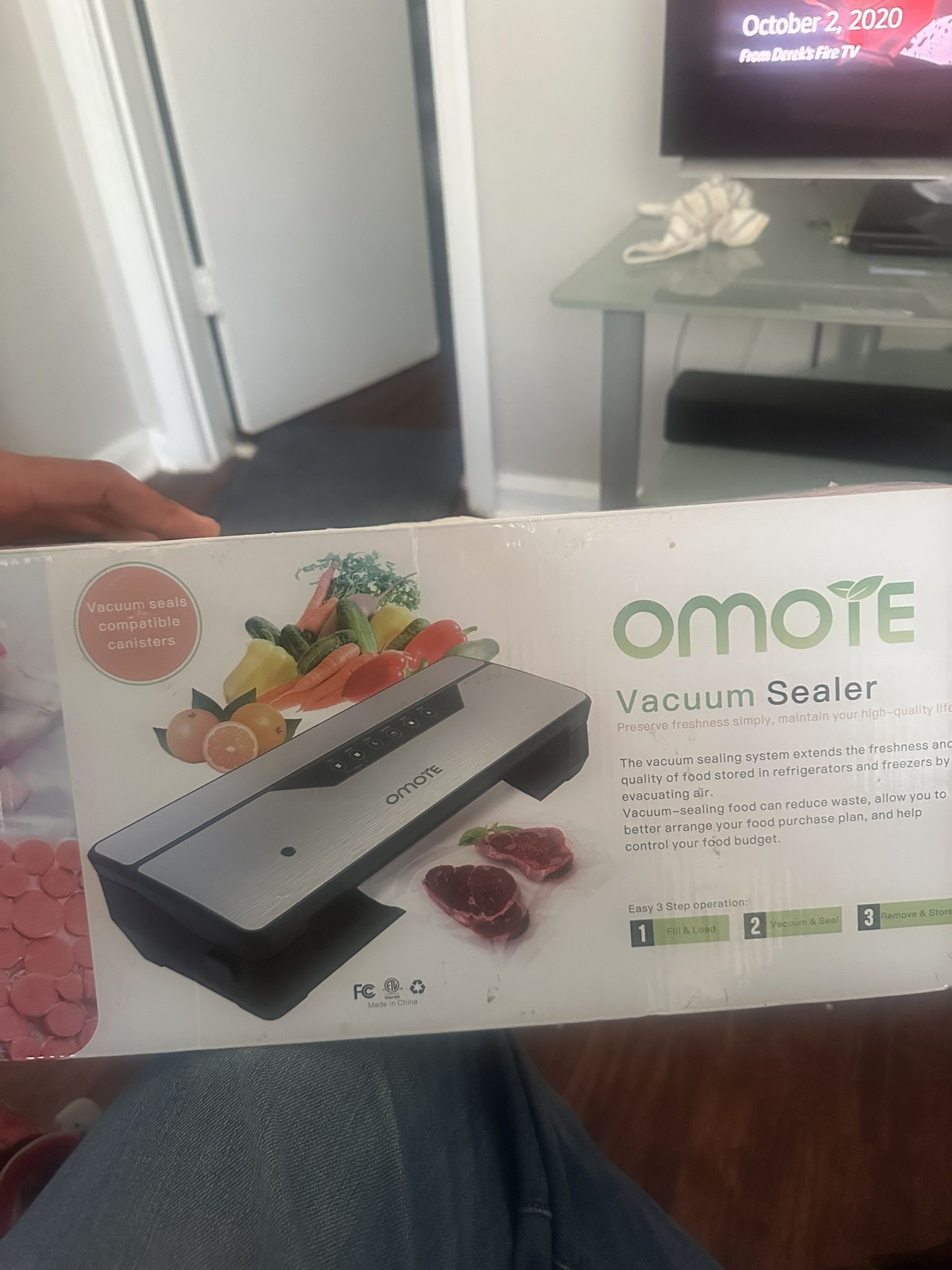 Omote Vacuum Sealer (Never Used)